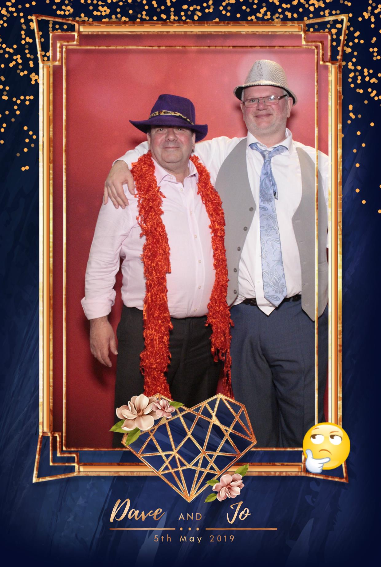Dave and Jo's Wedding | View more photos from the event at gallery.myphotoboothexperience.co.uk/u/MyPhotoBoothExperienceLtd/Dave-and-Jos-Wedding